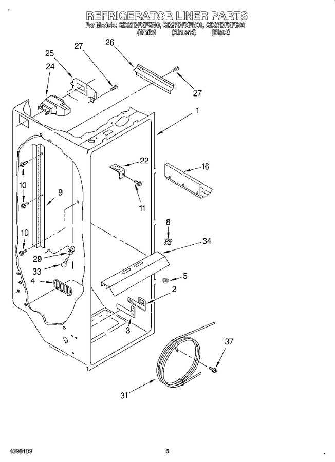 Diagram for GD27DFXFB00