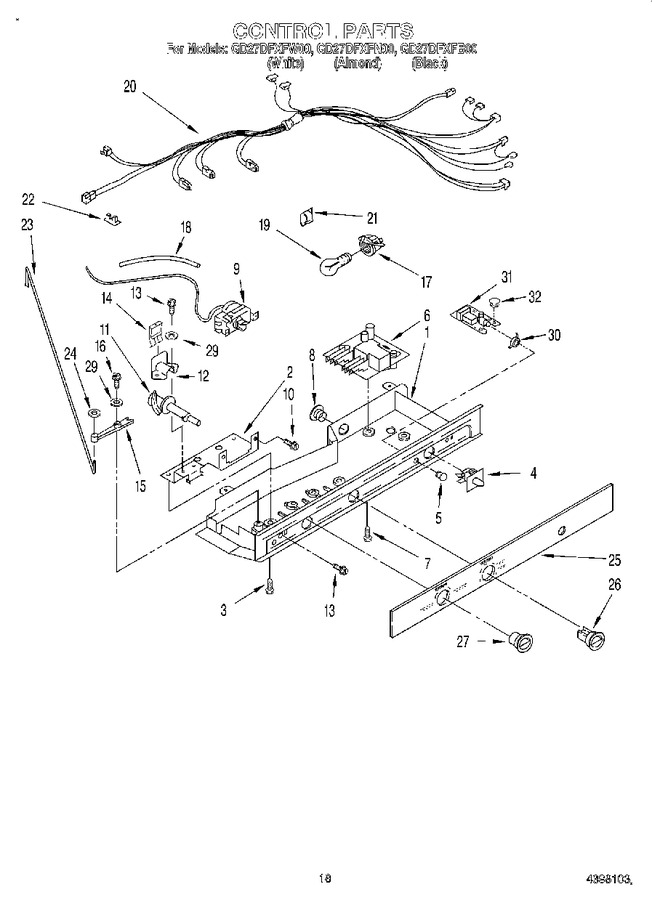 Diagram for GD27DFXFW00