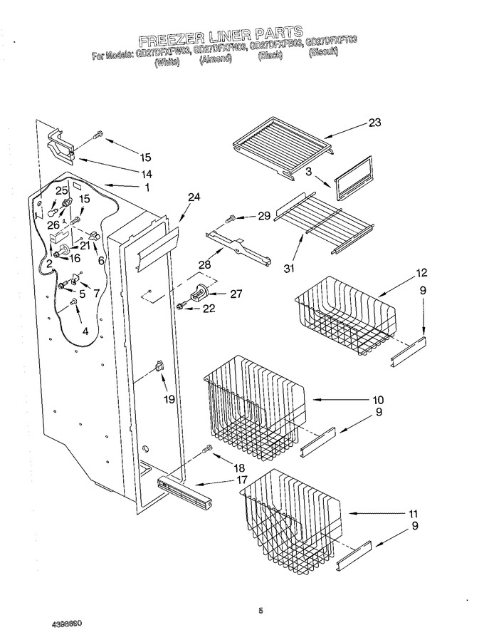 Diagram for GD27DFXFW03