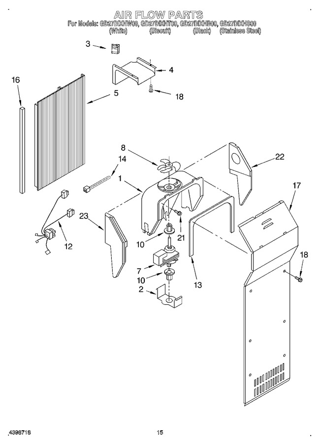 Diagram for GD27DIXHT00