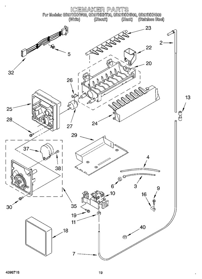 Diagram for GD27DIXHT00