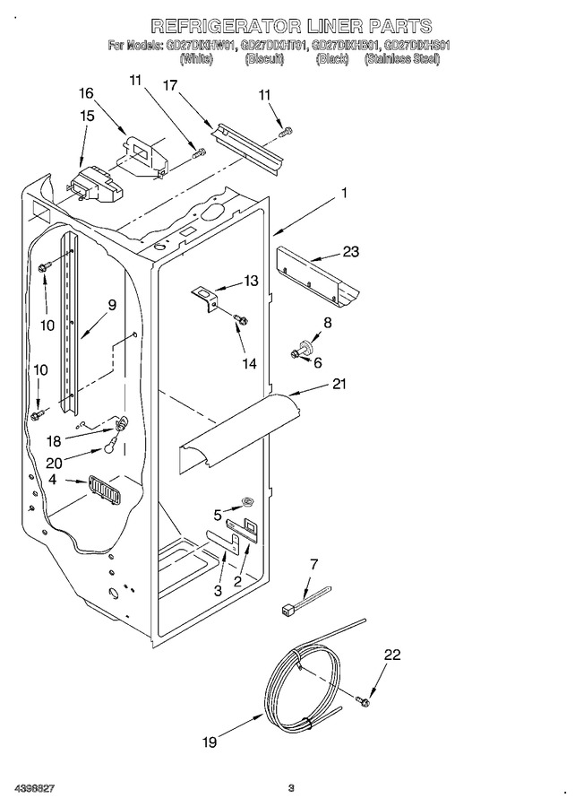 Diagram for GD27DIXHT01