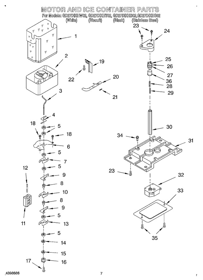 Diagram for GD27DIXHW02