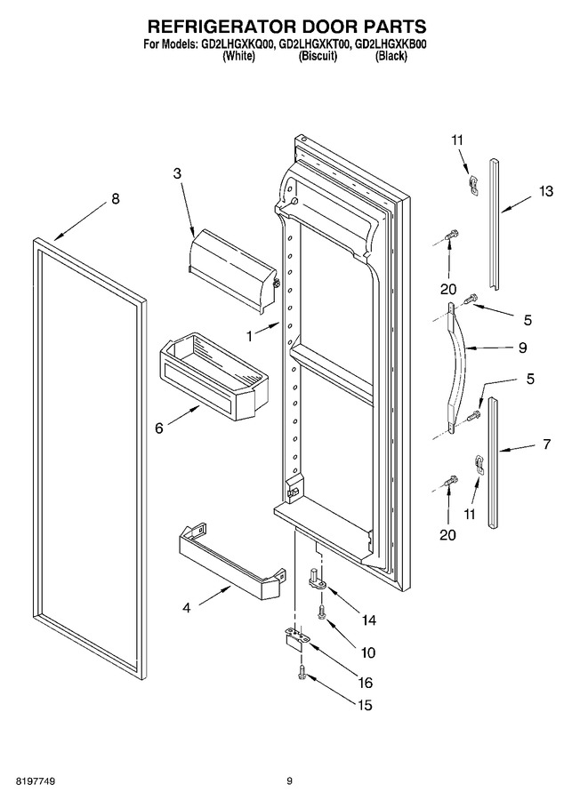 Diagram for GD2LHGXKB00