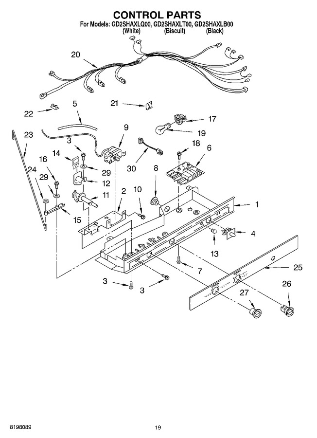 Diagram for GD2SHAXLT00