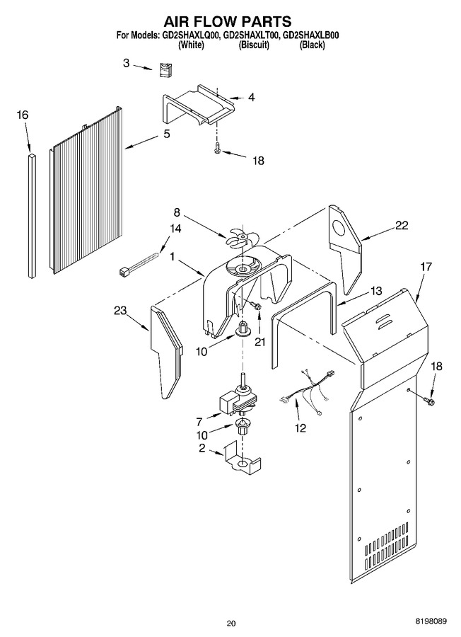 Diagram for GD2SHAXLB00