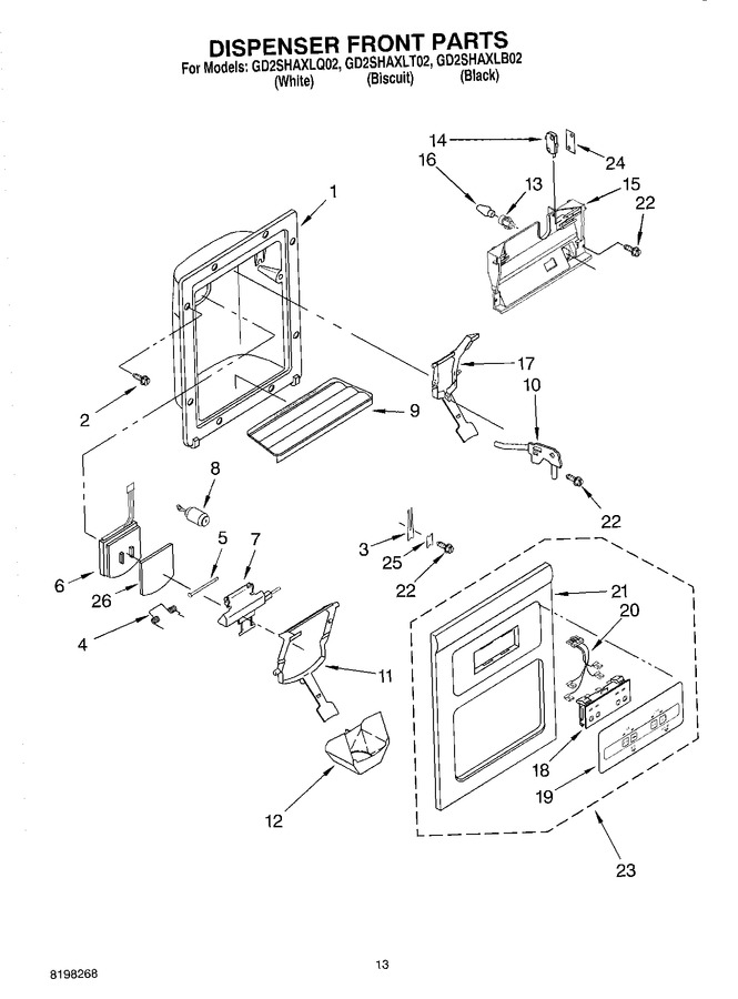 Diagram for GD2SHAXLQ02