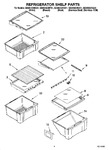 Diagram for 03 - Refrigerator Shelf Parts