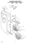 Diagram for 04 - Freezer Liner