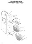 Diagram for 04 - Freezer Liner