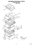 Diagram for 03 - Refrigerator Shelf Parts