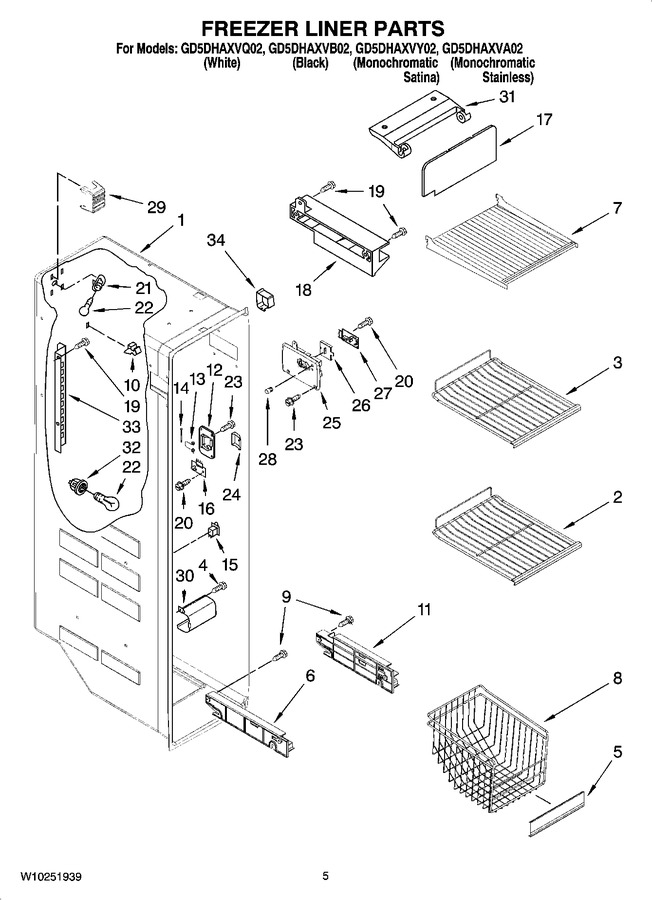 Diagram for GD5DHAXVY02