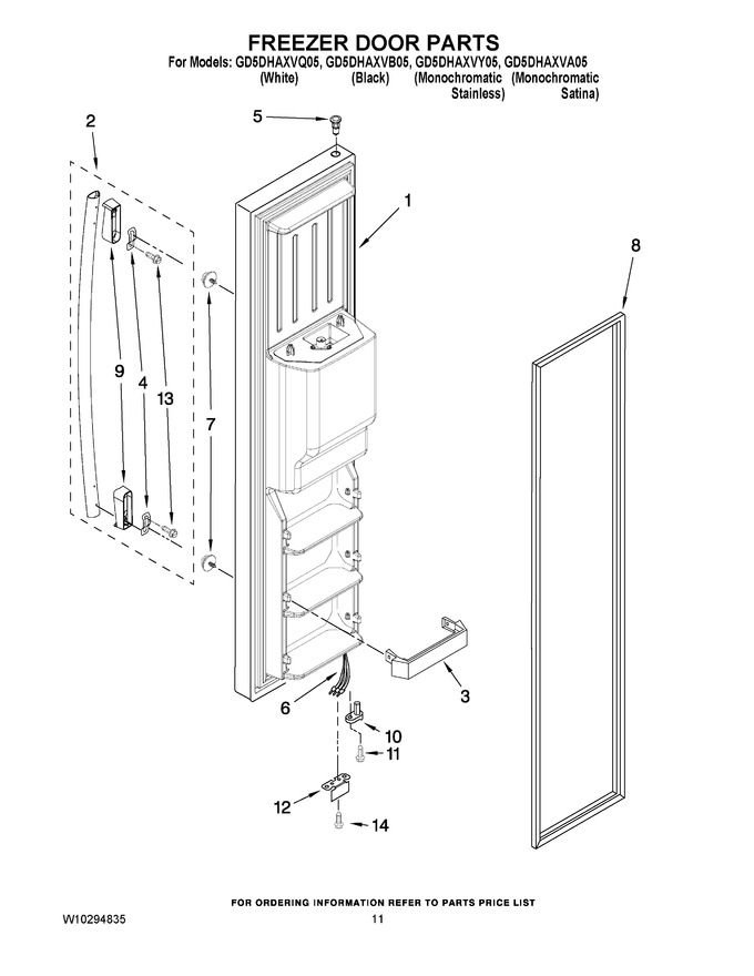 Diagram for GD5DHAXVA05