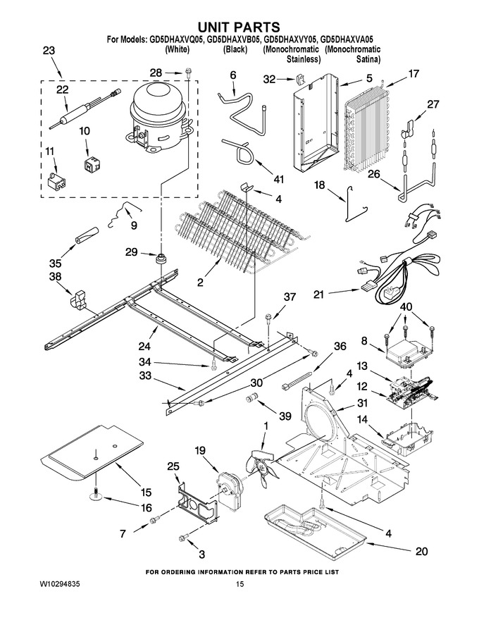 Diagram for GD5DHAXVA05