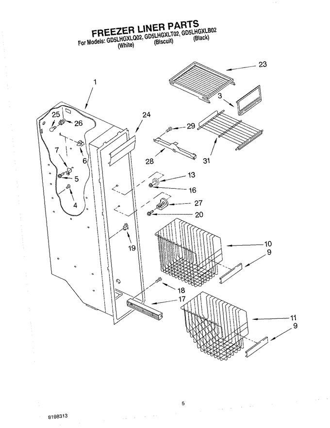 Diagram for GD5LHGXLT02