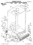 Diagram for 01 - Cabinet Parts