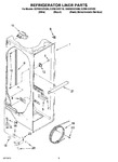 Diagram for 02 - Refrigerator Liner Parts