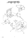 Diagram for 08 - Dispenser Front