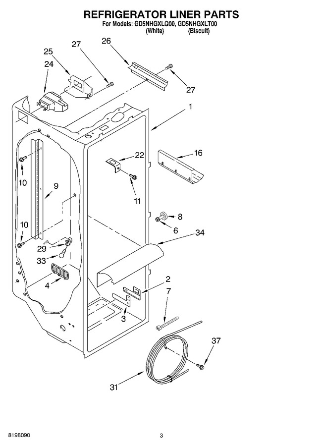 Diagram for GD5NHGXLT00