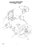 Diagram for 08 - Dispenser Front