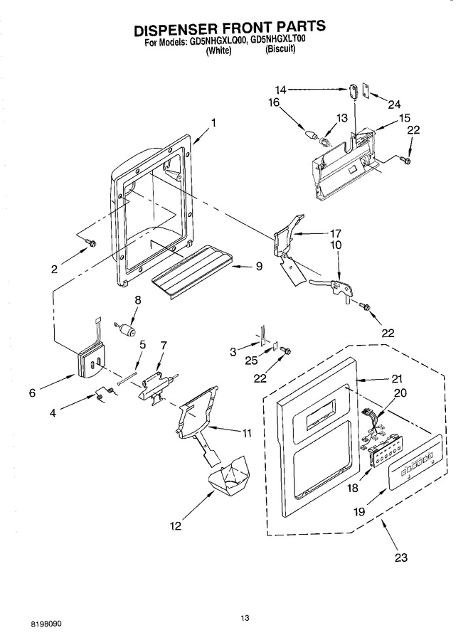 Diagram for GD5NHGXLT00