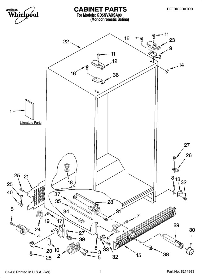 Diagram for GD5NVAXSA00