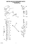 Diagram for 05 - Motor And Ice Container Parts