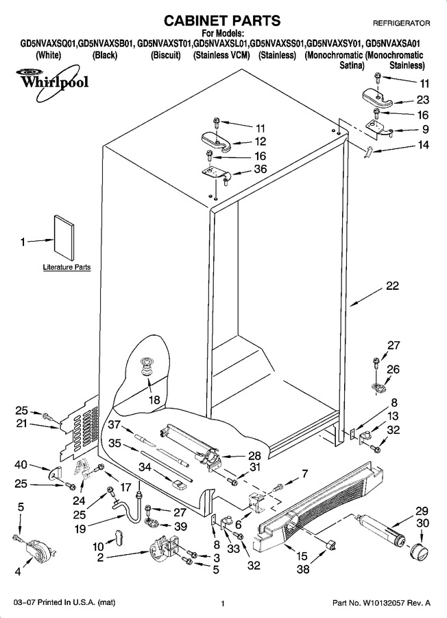 Diagram for GD5NVAXSL01