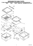 Diagram for 03 - Refrigerator Shelf Parts