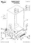 Diagram for 01 - Cabinet Parts