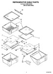 Diagram for 03 - Refrigerator Shelf Parts