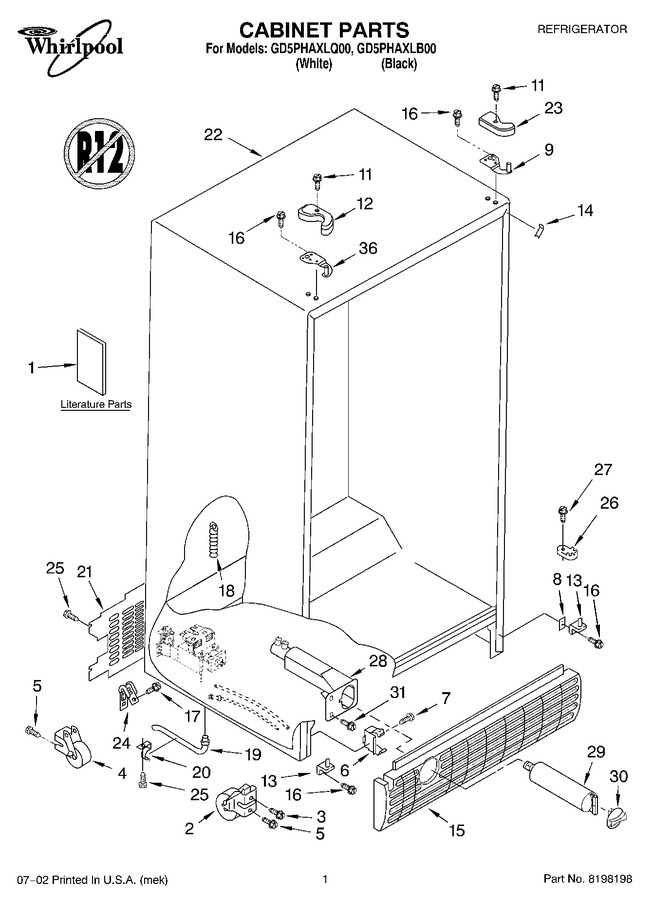 Diagram for GD5PHAXLQ00