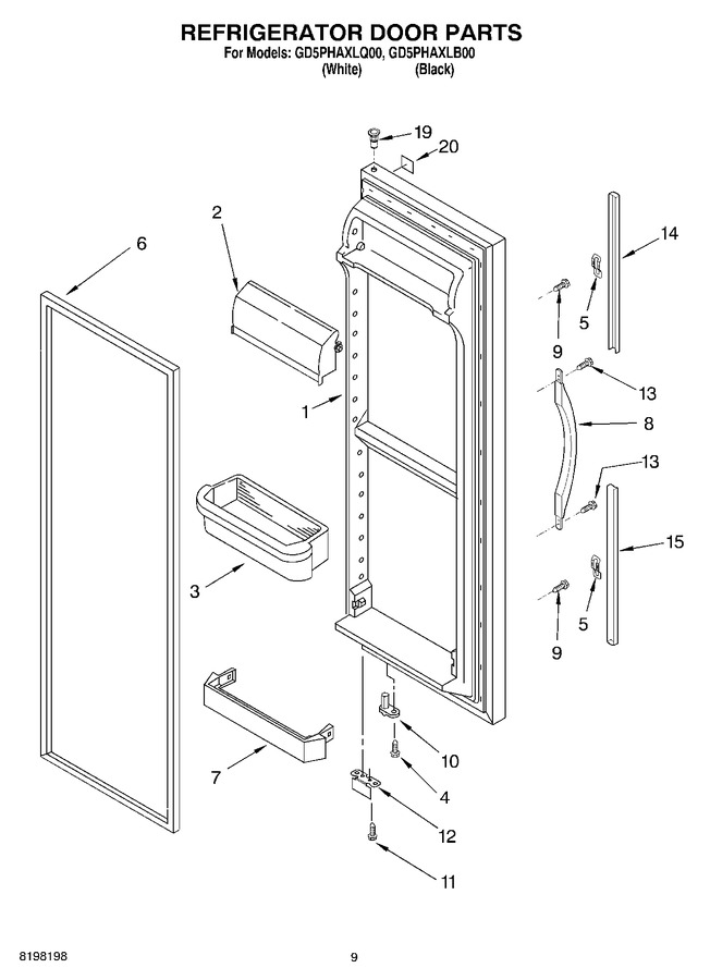 Diagram for GD5PHAXLB00