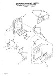 Diagram for 08 - Dispenser Front