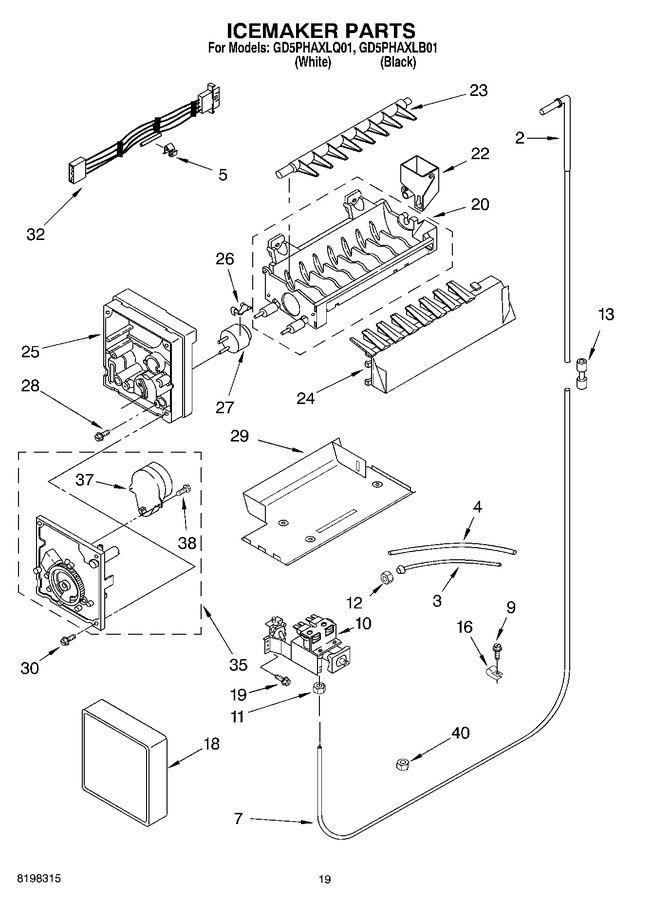 Diagram for GD5PHAXLB01