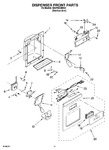 Diagram for 08 - Dispenser Front Parts