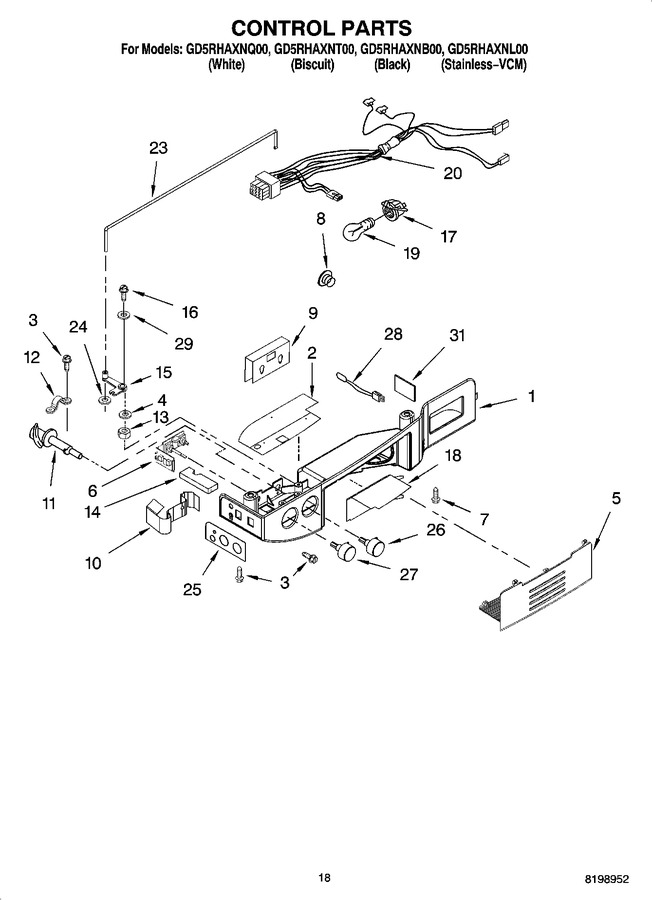 Diagram for GD5RHAXNB00