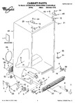 Diagram for 01 - Cabinet Parts