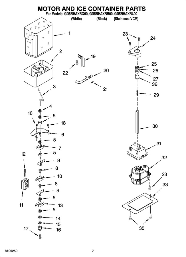 Diagram for GD5RHAXRQ00