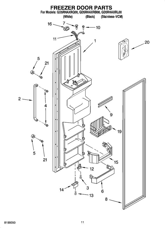 Diagram for GD5RHAXRQ00