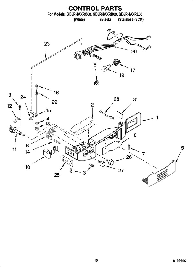 Diagram for GD5RHAXRL00