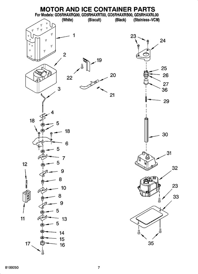 Diagram for GD5RHAXRT00