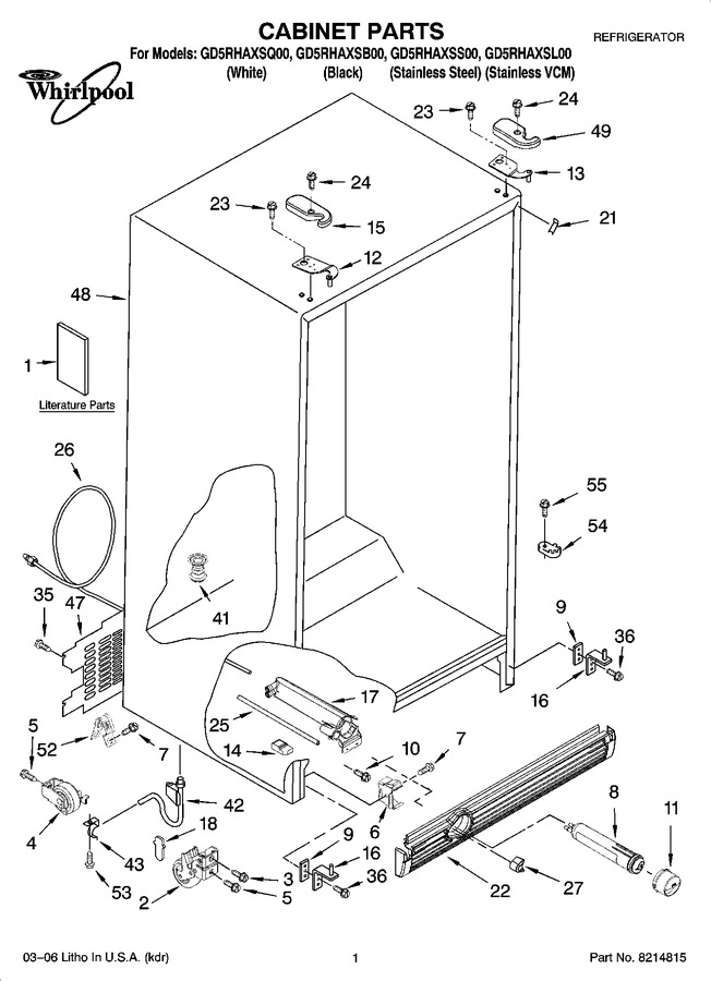 Diagram for GD5RHAXSS00