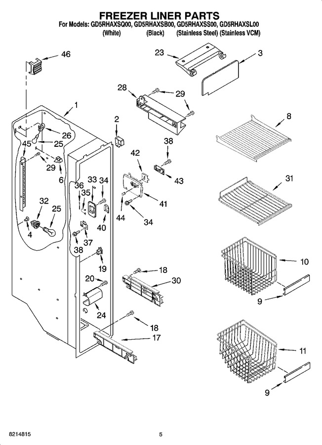 Diagram for GD5RHAXSL00