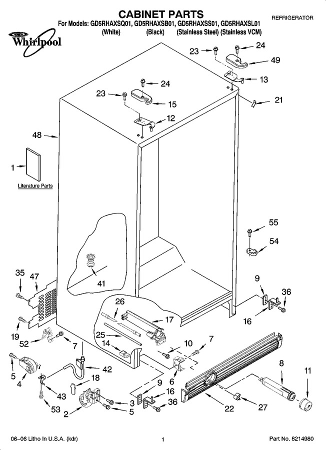 Diagram for GD5RHAXSL01