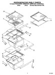 Diagram for 03 - Refrigerator Shelf Parts