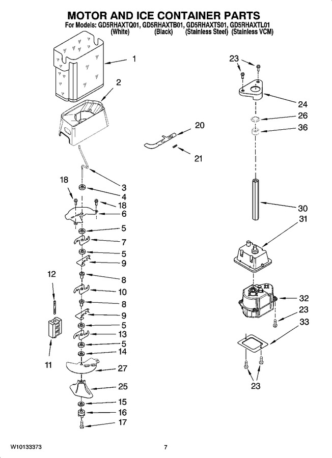 Diagram for GD5RHAXTS01