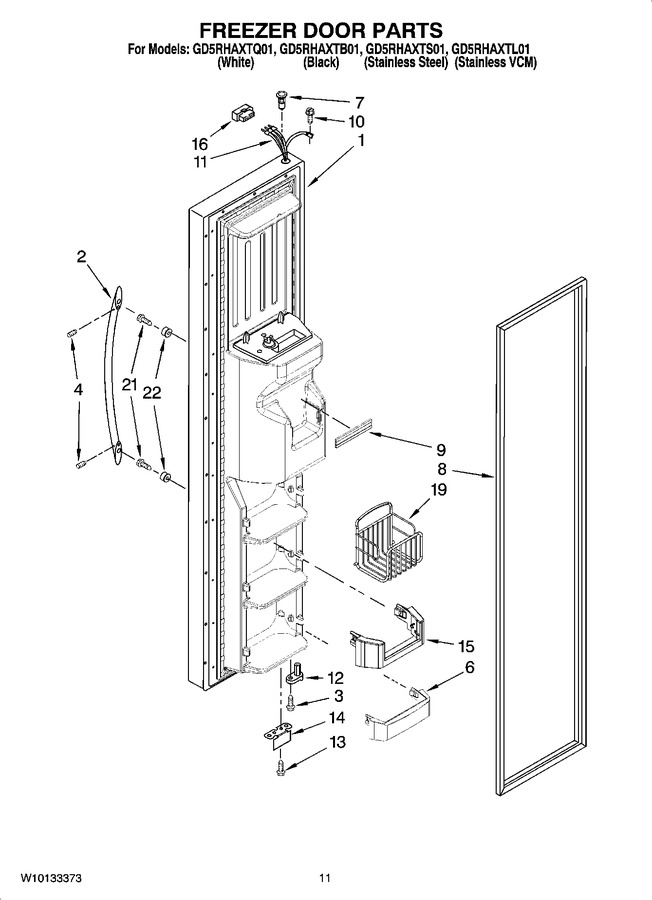 Diagram for GD5RHAXTL01