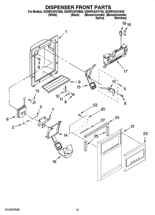 Diagram for GD5RVAXVA00