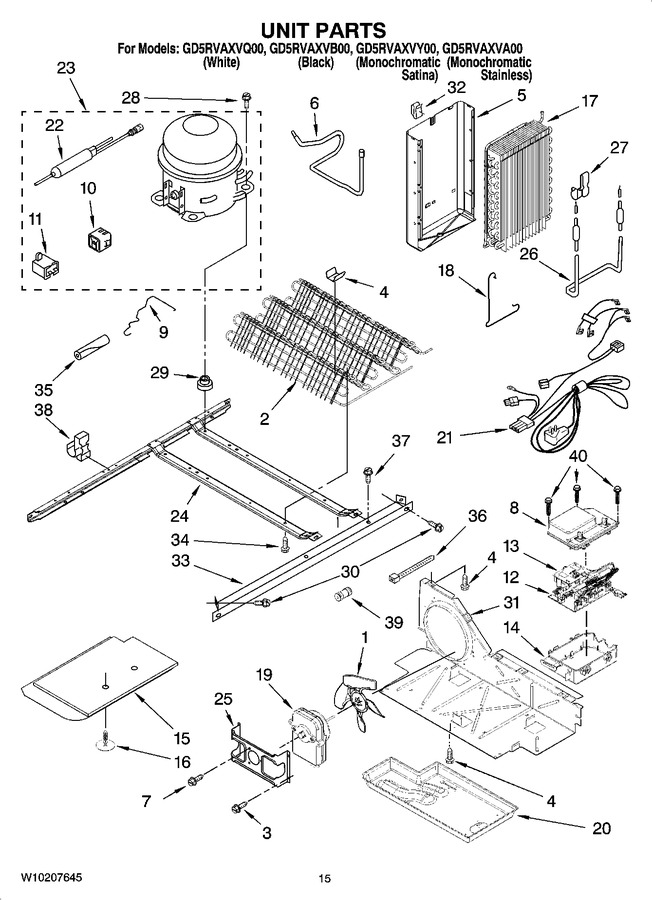 Diagram for GD5RVAXVY00